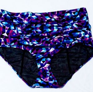 Torrid High Waisted Swim Bottoms